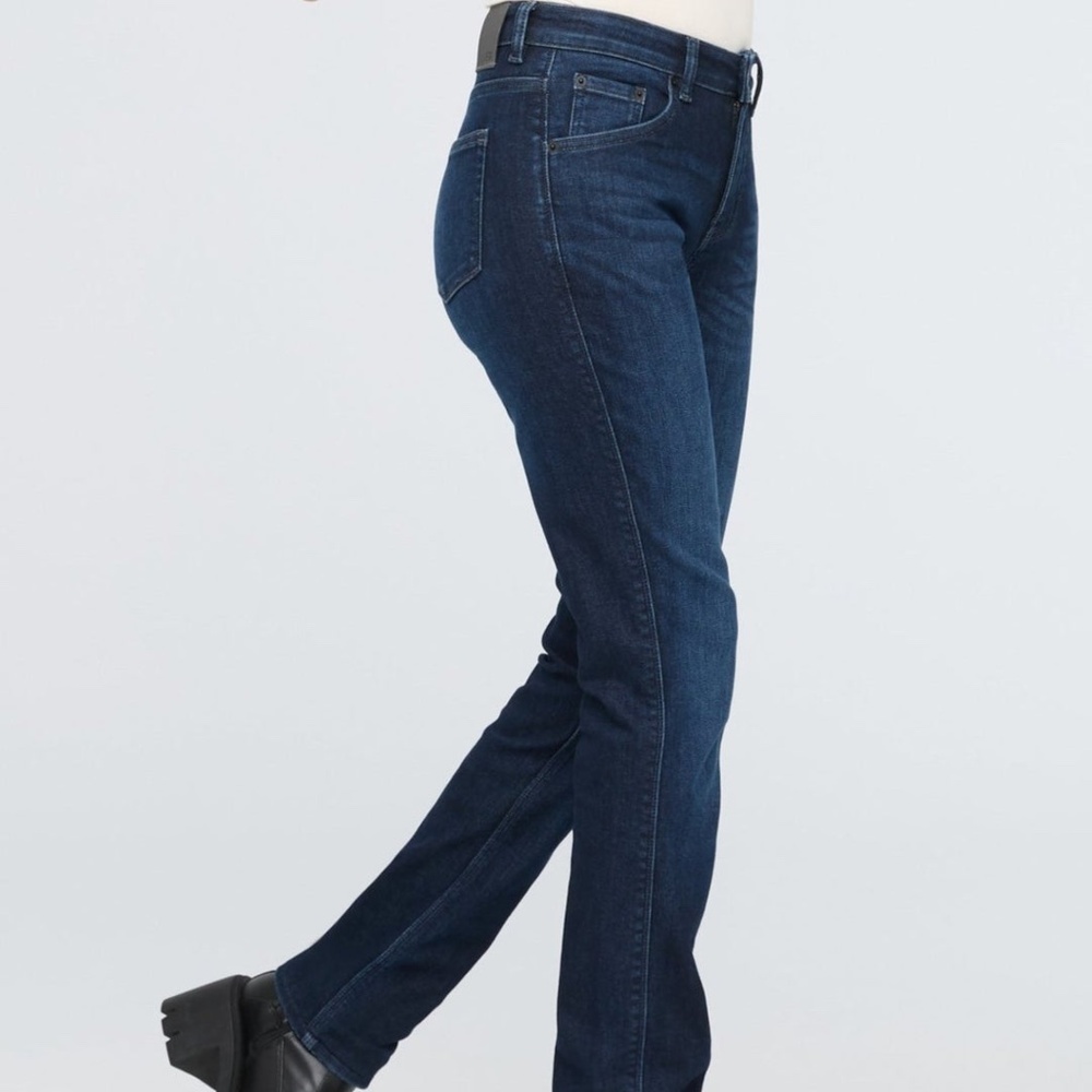Duer Tech Fleece Denim Slim Straight - Dark Indigo - 31 x 32